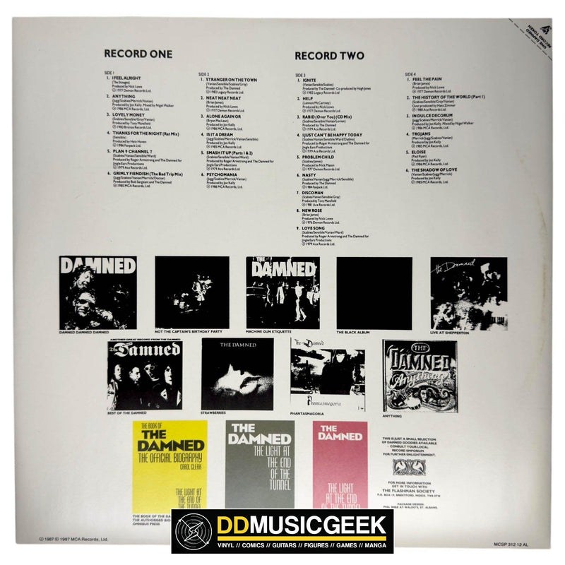 The Damned: The Light At The End Of The Tunnel (2xLP, Comp, Num) - DD Music Geek