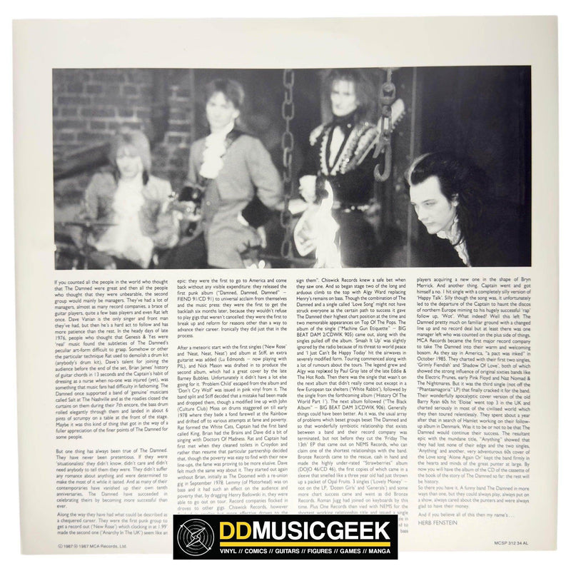 The Damned: The Light At The End Of The Tunnel (2xLP, Comp, Num) - DD Music Geek