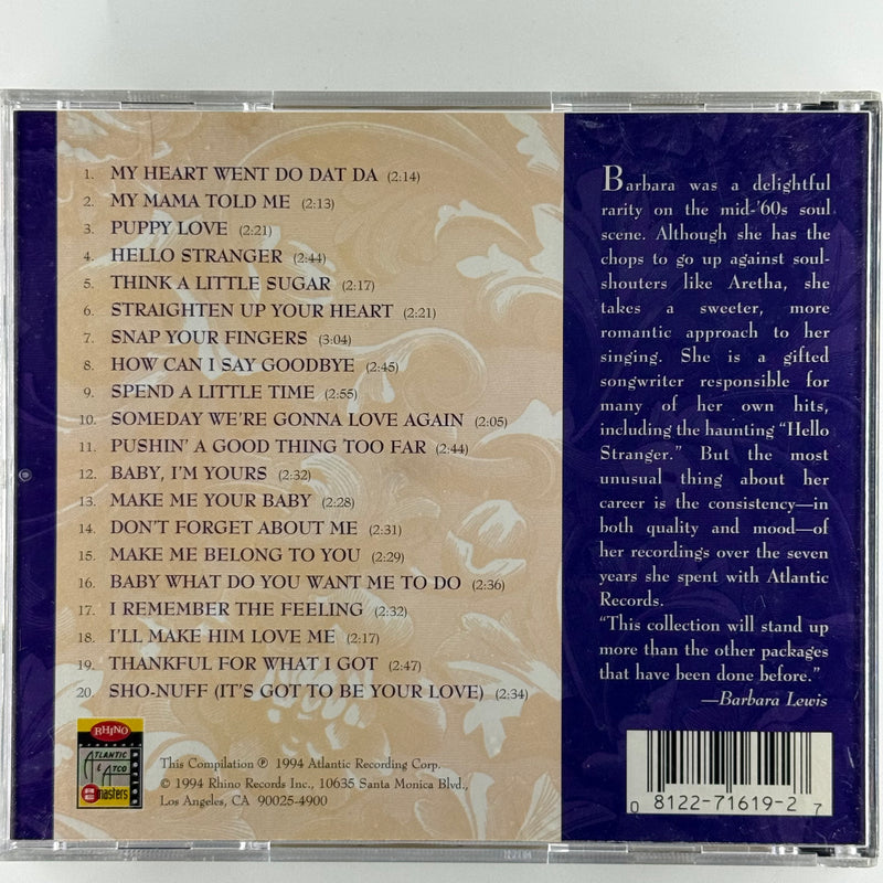 Barbara Lewis: Hello Stranger: The Best Of Barbara Lewis - Very Good Plus (VG+) / Very Good Plus (VG+)