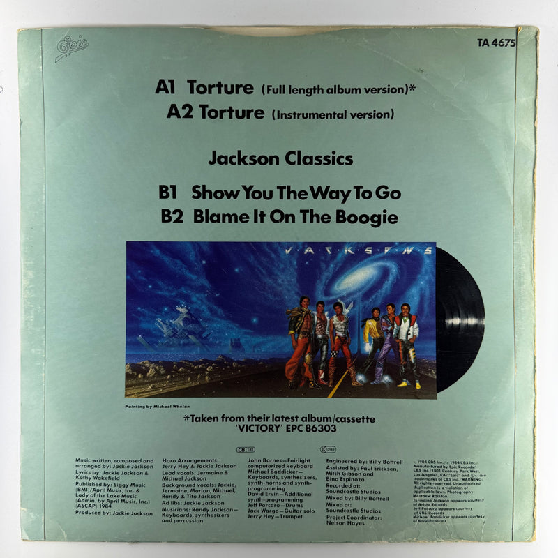 The Jacksons: Torture - Very Good (VG) / Good (G)