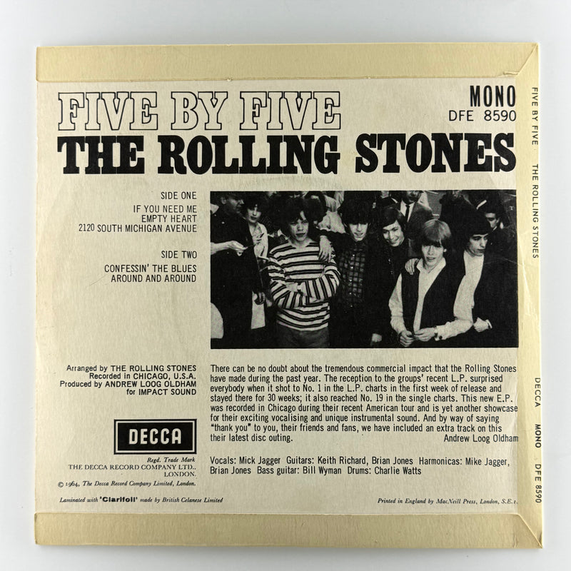 The Rolling Stones: Five By Five - Very Good (VG) / Very Good (VG)