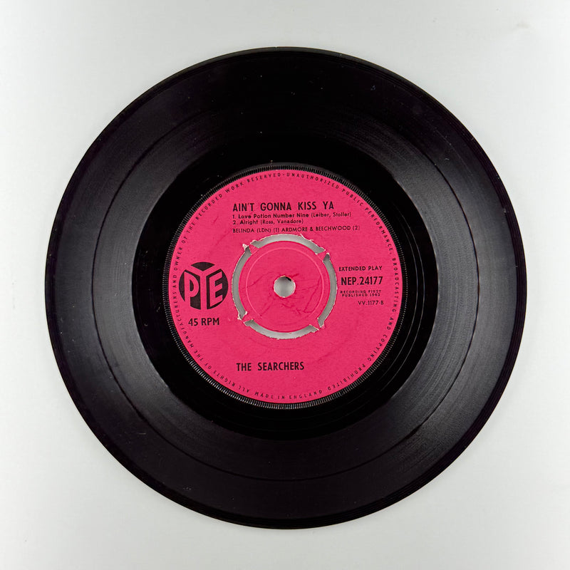 The Searchers: Ain't Gonna Kiss Ya - Very Good Plus (VG+) / Very Good (VG)