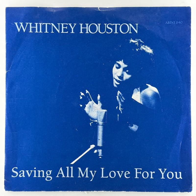 Whitney Houston: Saving All My Love For You - Very Good Plus (VG+) / Very Good (VG)