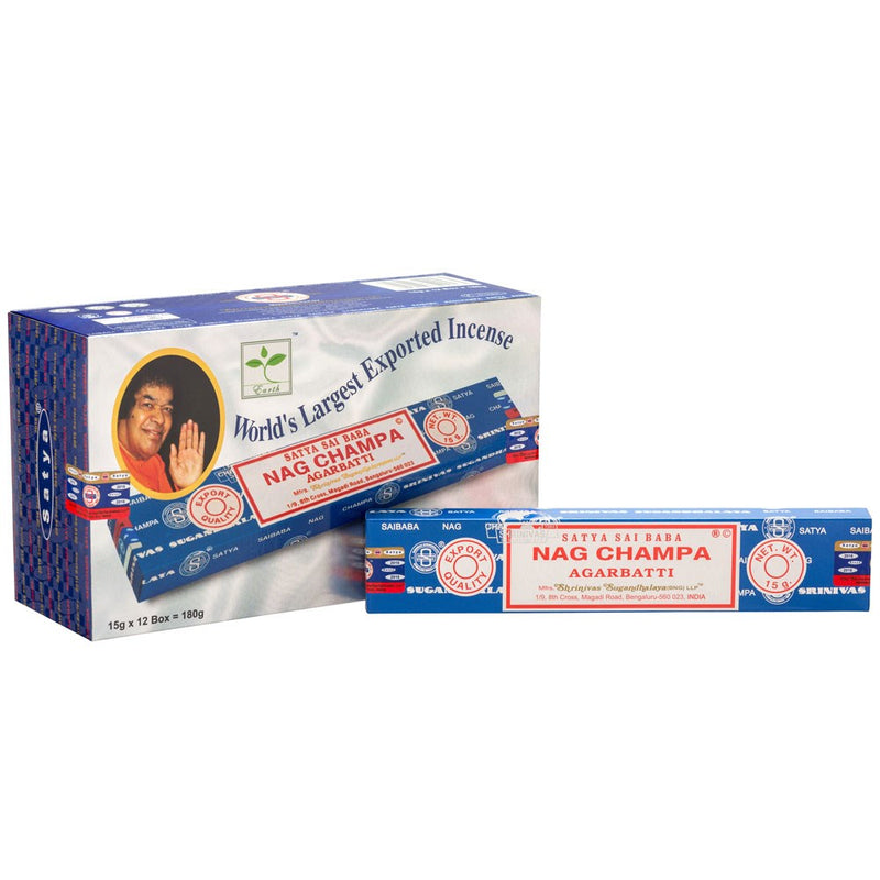 Satya Nagchampa Incense Sticks - Single Pack