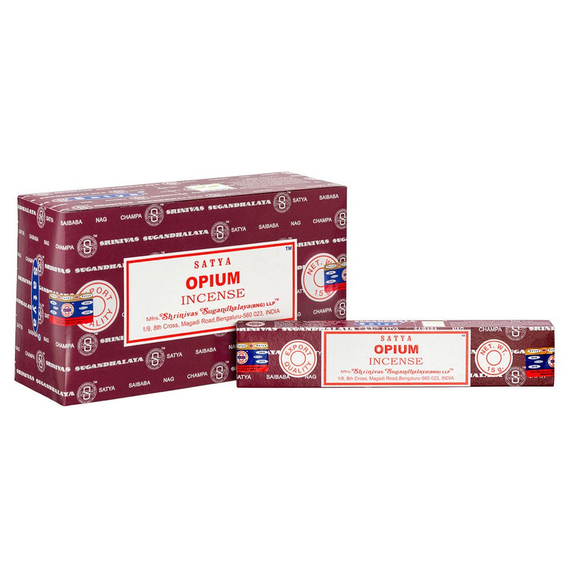 Satya Opium Incense Sticks - Single Pack