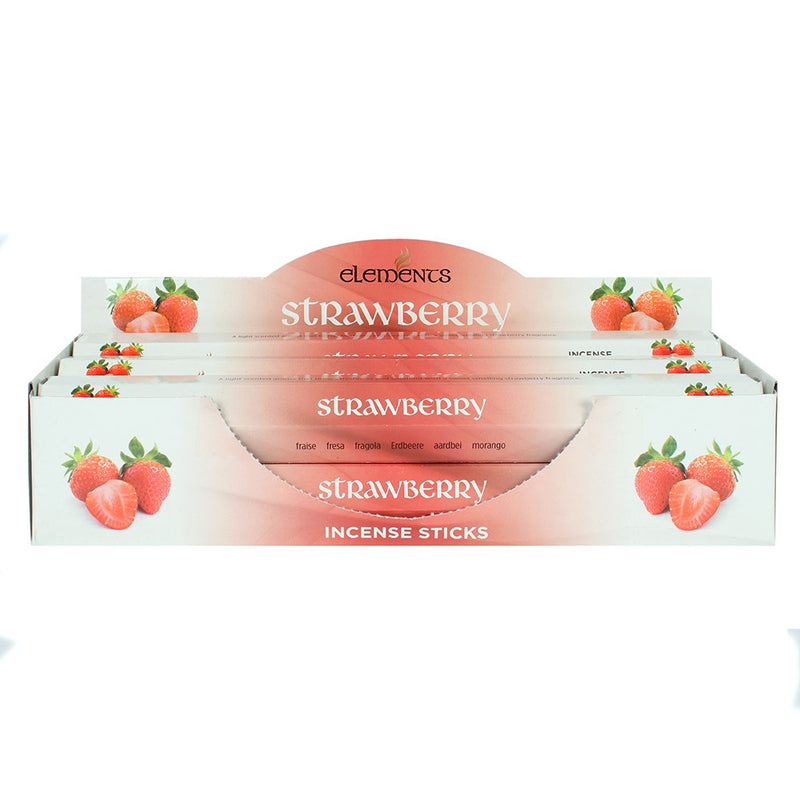 Elements Strawberry Incense Sticks - Single Pack