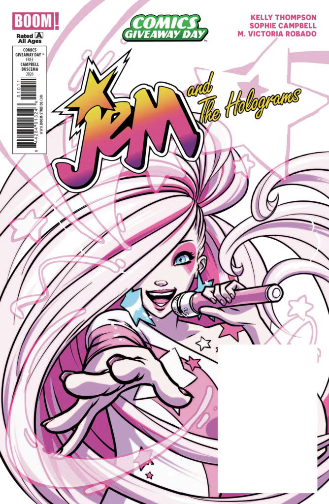 Jem and the Holograms / My Little Pony Flipbook CGD 2026