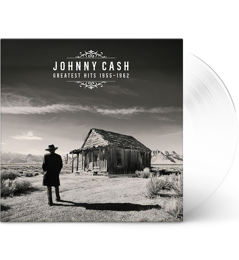 Johnny Cash – Greatest Hits 1955–1962 (12-Inch Album on Clear Vinyl)