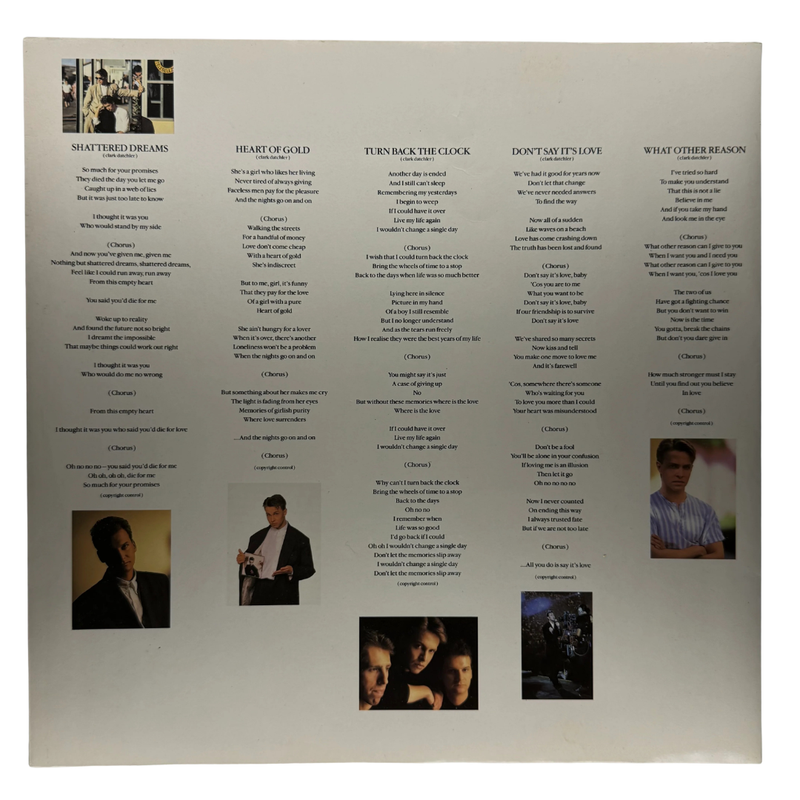 Johnny Hates Jazz - Turn Back The Clock | Vinyl LP | Preowned