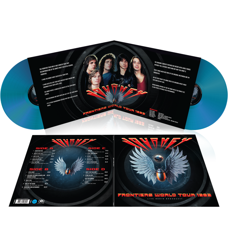 Journey – Frontiers World Tour 1983 (Limited Edition Double-LP on 180g Transparent Blue Vinyl)