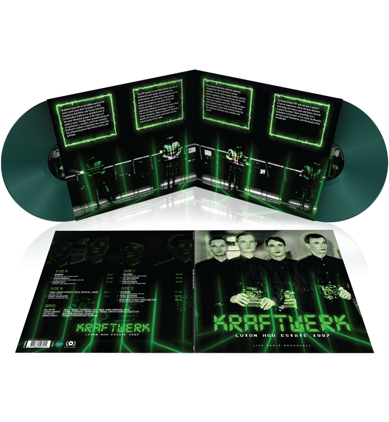 Kraftwerk – Luton Hoo Estate 1997 (Limited Edition Double-LP on 180g Green Vinyl)