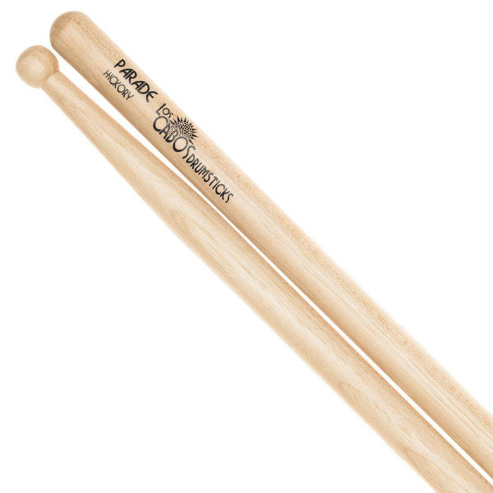 Los Cabos 'Parade' White Hickory Drumsticks ~ Wood Tip - DD Music Geek