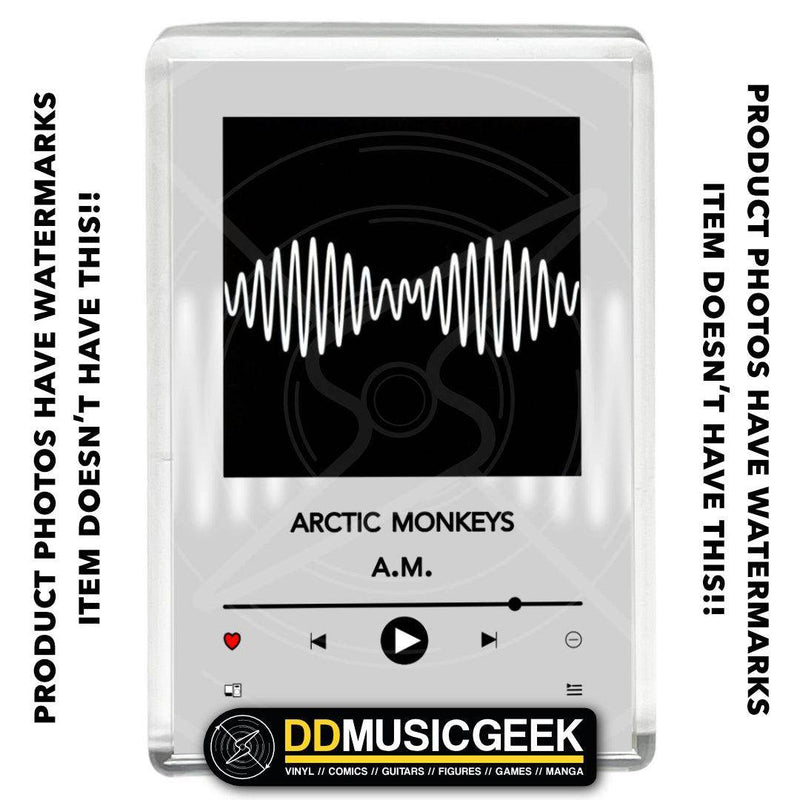Arctic Monkeys: A.M. - Album Music Player Print - Large Fridge Magnet - DD Music Geek