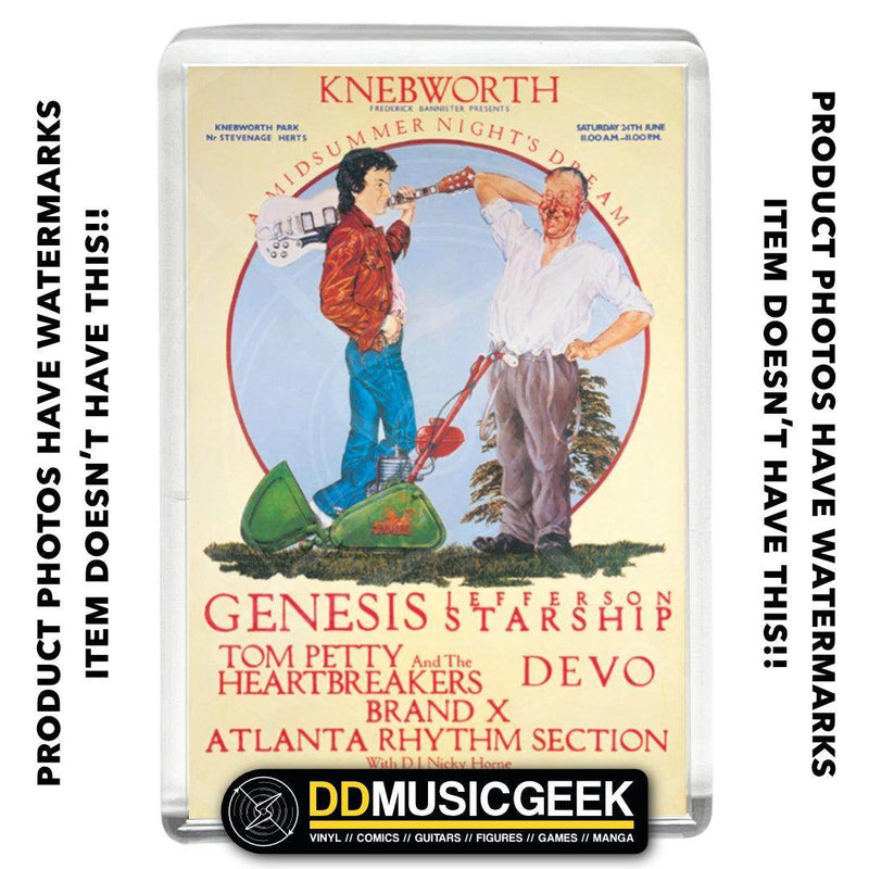 Genesis, Knebworth, A Midsummer Night's Dream - Poster Print - Large Fridge Magnet - DD Music Geek