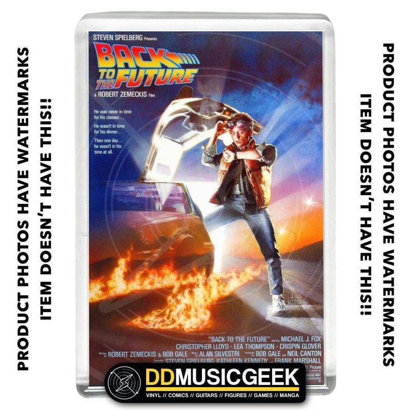 Back To The Future Movie Poster - Poster Print - Small Fridge Magnet - DD Music Geek