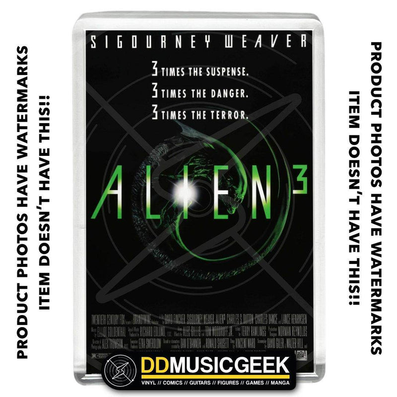 Alien 3 - Movie Poster Print - Large Fridge Magnet - DD Music Geek