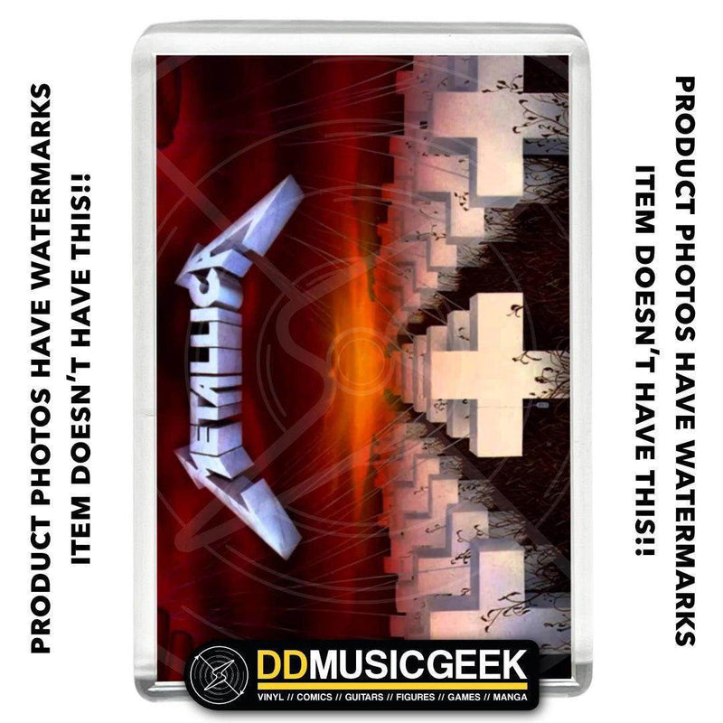 Metallica, Master Of Puppets - Album Print - Small Fridge Magnet - DD Music Geek