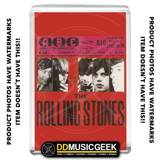 The Rolling Stones, ABC Theatre, Great Yarmouth - Poster Print - Small Fridge Magnet - DD Music Geek