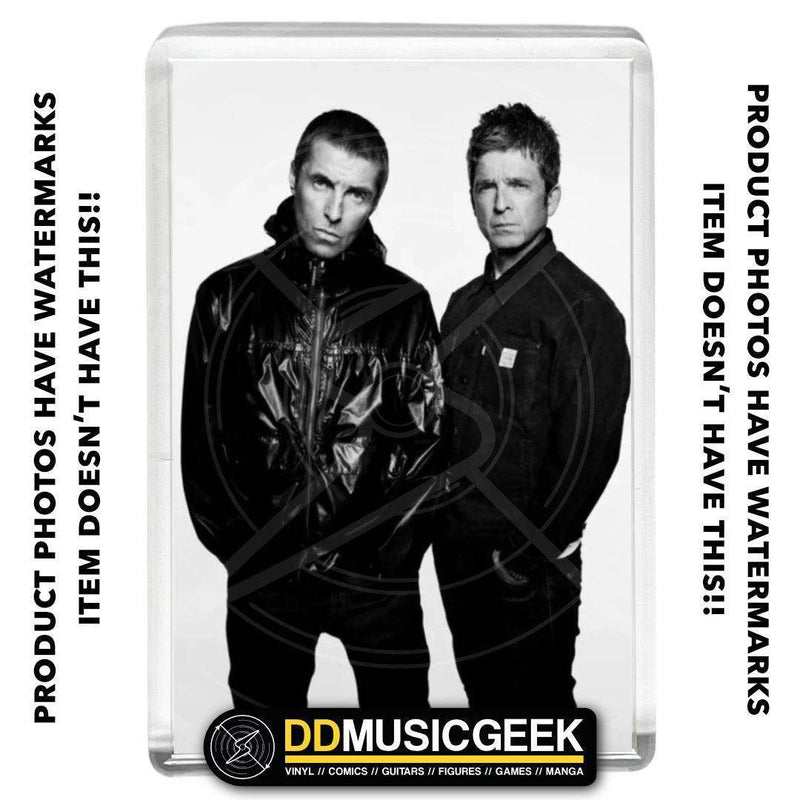 Oasis: Liam and Noel Reunion - Photo Print - Small Fridge Magnet - DD Music Geek