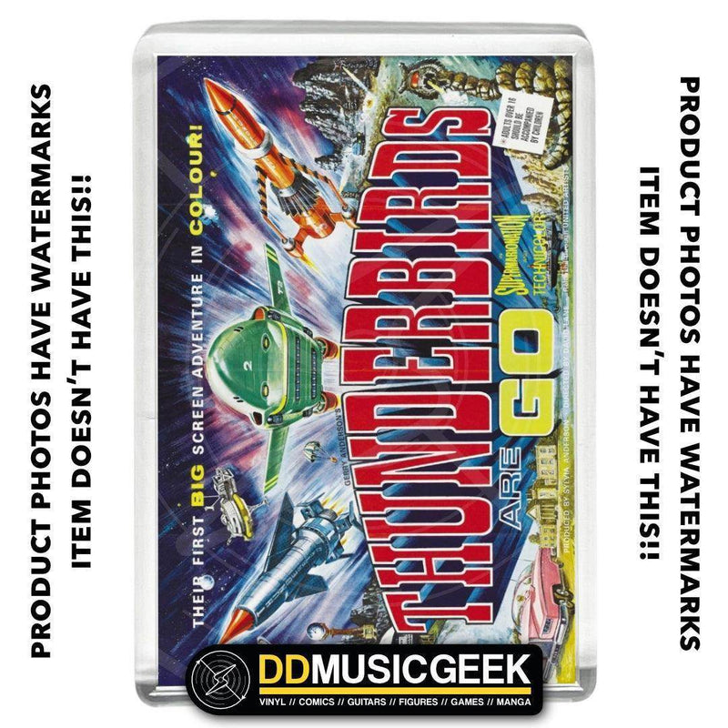 Thunderbirds Are Go Movie Poster - Print - Small Fridge Magnet - DD Music Geek