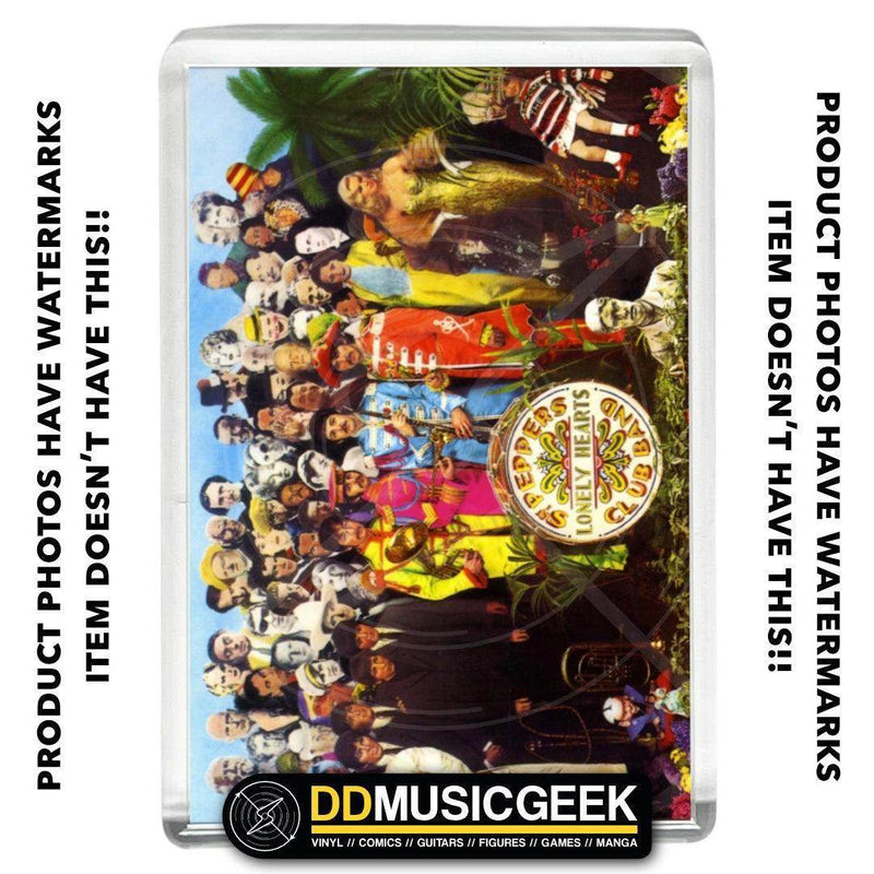 The Beatles, Sgt Peppers Cover - Photo Print - Small Fridge Magnet - DD Music Geek