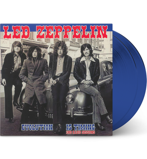 Led Zeppelin – Evolution Is Timing: 1969 Radio Sessions (Limited Edition Double-LP on Blue Vinyl)