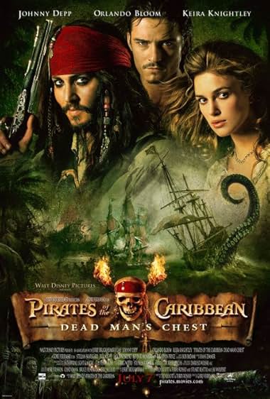 Pirates of the Caribbean: Dead Man's Chest (2006) - DVD - Preowned