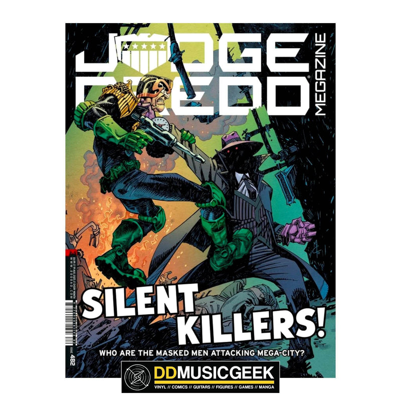 Judge Dredd Megazine 482 Silent Killers! - DD Music Geek