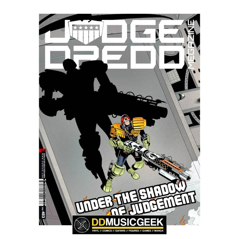 Judge Dredd Megazine 483 Under the Shadow of Judgement - DD Music Geek