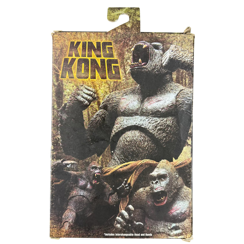 NECA - King Kong 7" Ultimate Scale Action Figure - Preowned - Box View