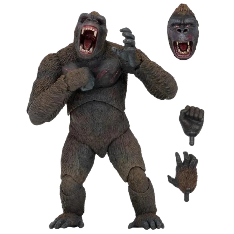 NECA - King Kong 7" Ultimate Scale Action Figure - Preowned - Contents