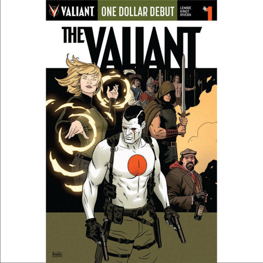 Valiant Comics - The Valiant #1 - Comic Book - New - Paolo Rivera Cover
