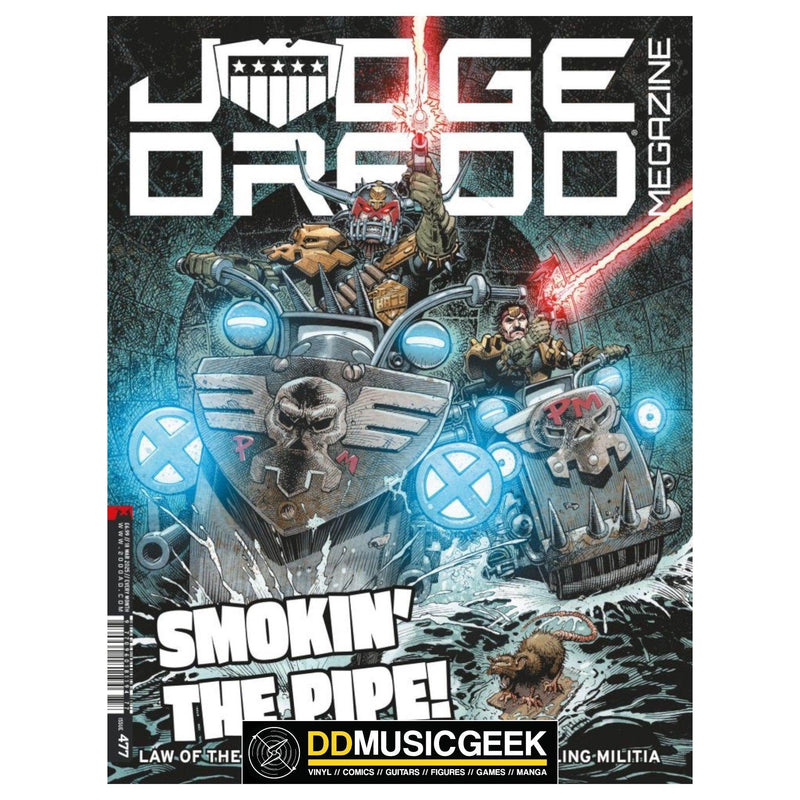JUDGE DREDD MEGAZINE 477 SMOKIN' THE PIPE! - DD Music Geek