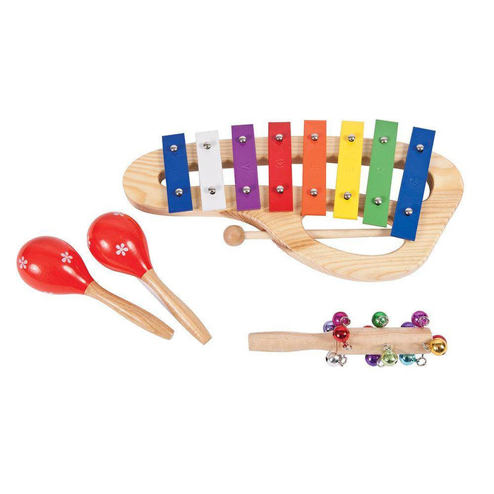 PP Music Box ~ Wood ~ 4pc Set - DD Music Geek