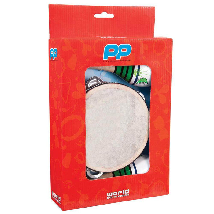 PP World Music Box ~ Maracas & Tambourine ~ 3pc Set - DD Music Geek