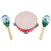 PP World Music Box ~ Maracas & Tambourine ~ 3pc Set - DD Music Geek