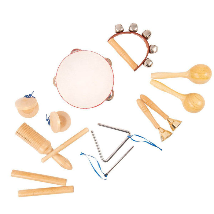 PP World Musical Instrument Wooden Percussion Set - DD Music Geek
