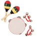 PP World Tambourine & Maracas Set - DD Music Geek