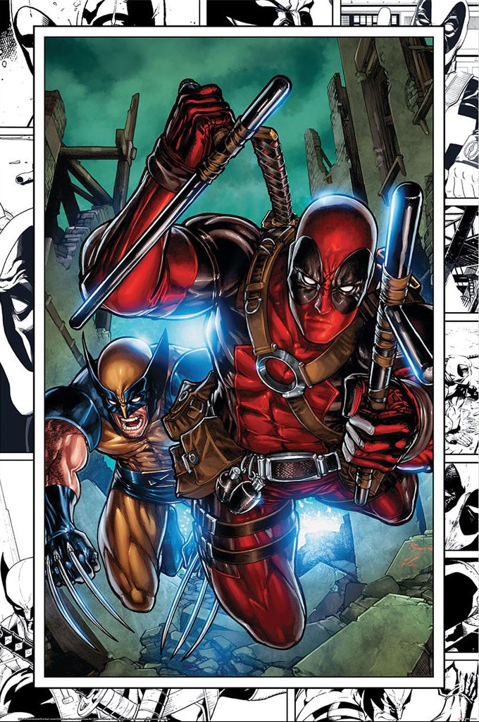 Marvel Comics - Wolverine & Deadpool - Maxi Poster - New
