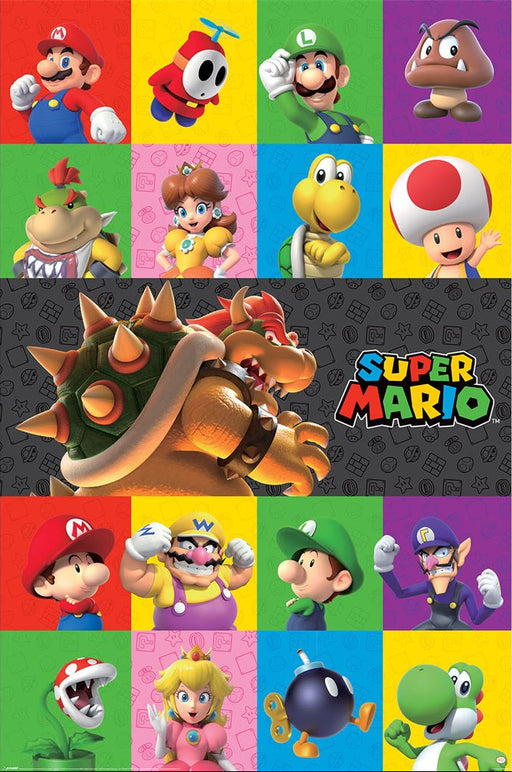 Super Mario - Characters - Maxi Poster - New