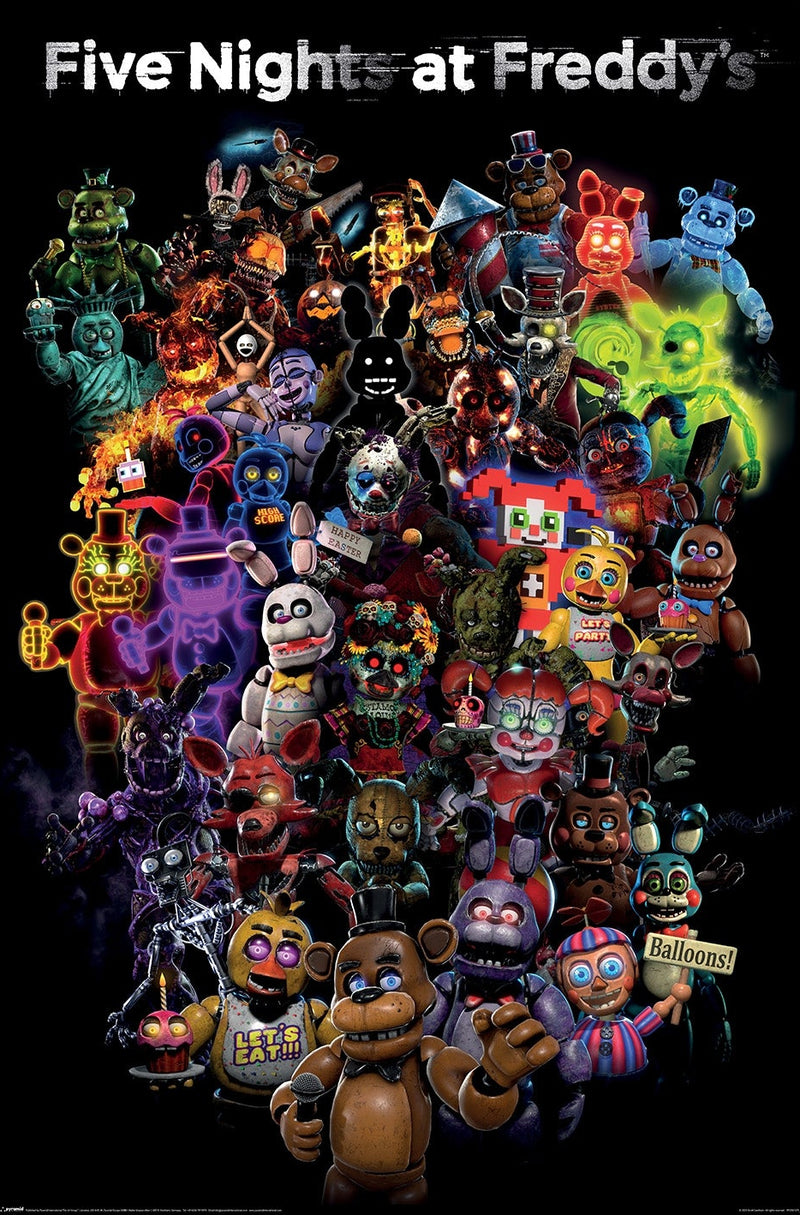 Five Nights At Freddy's - Collage - Maxi Poster - New