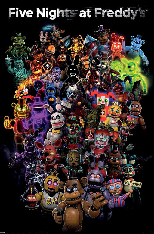 Five Nights At Freddy's - Collage - Maxi Poster - New