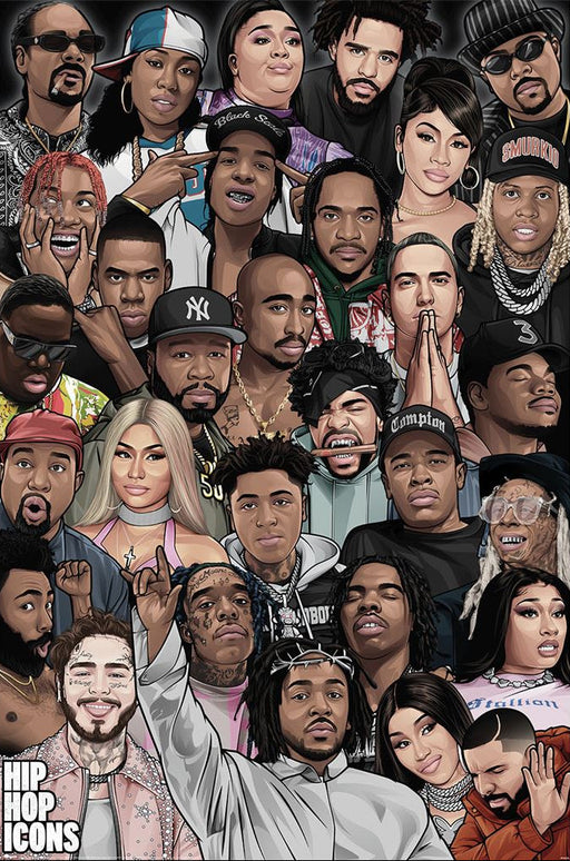 Hip Hop Icons - Maxi Poster - New