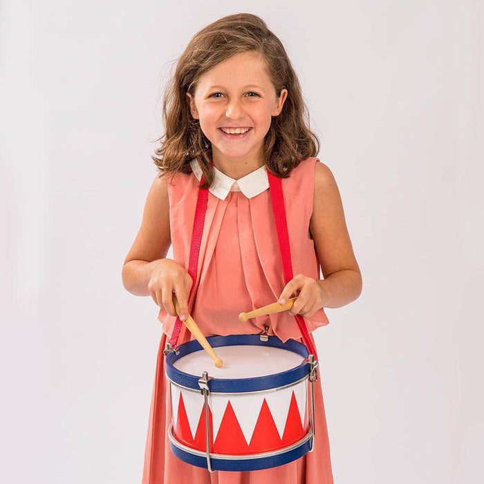 PP World Wooden Marching Drum ~ 20cm - DD Music Geek