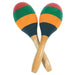 PP World Wood Maracas ~ Striped Pair - DD Music Geek