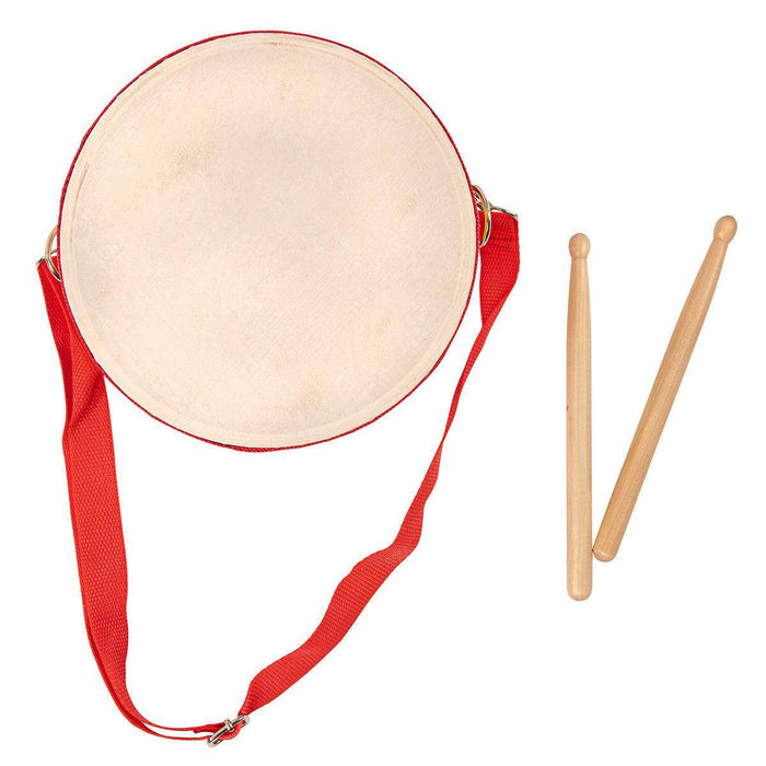 PP World 'Early Years' Wooden Drum ~ Animals - DD Music Geek
