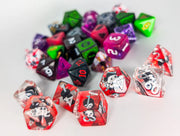 Mystery Dice Goblin - Spellbook Halloween Calendar - Gaming Dice - New - Dice Close-Up