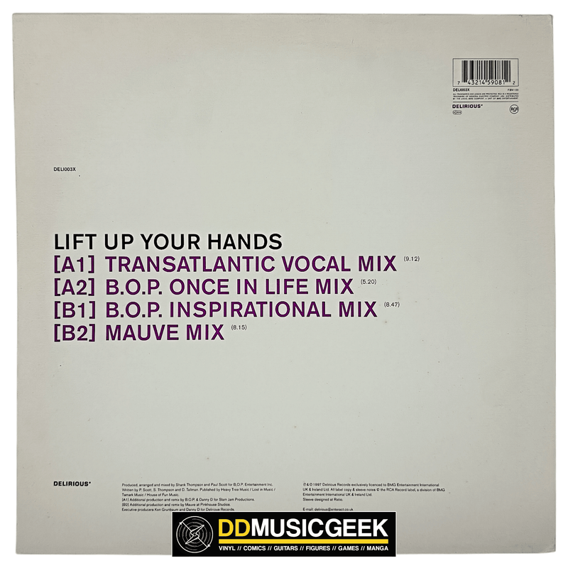Xodus: Lift Up Your Hands (12") - DD Music Geek