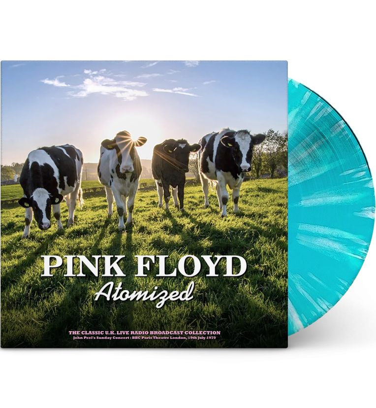 Pink Floyd – Atomized: Live in London, 1970 (Limited Edition 12-Inch Album on 180g Turquoise/White Splatter Vinyl)