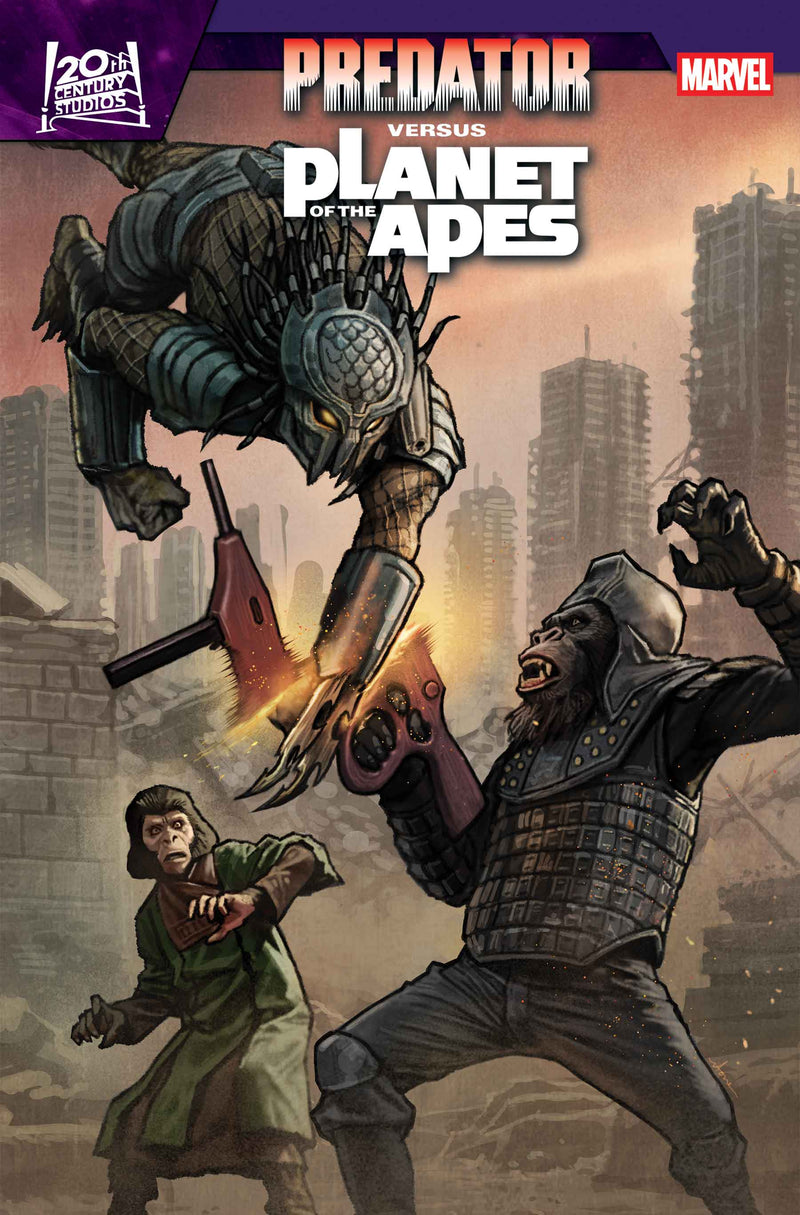 Predator vs. Planet of the Apes #2 – New Marvel Comic